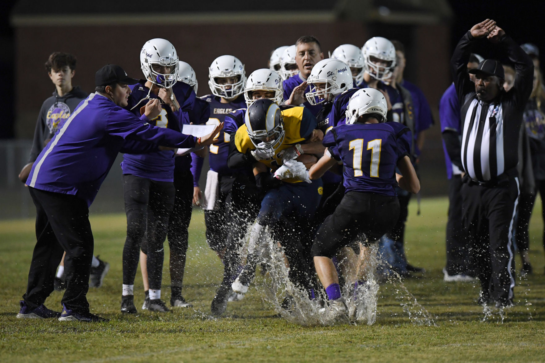 St Joseph football vs. Allen Academy
